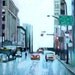Downtown Lights, High Quality Art Print, sandrine pelissier