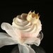24 Edible GOLD Crowns, wafer paper, edible glitter