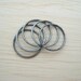 Steel Stacking Rings Set of 5