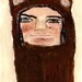 She was a bear girl who had nothing to say - Plain Jane Original Illustration No. 92