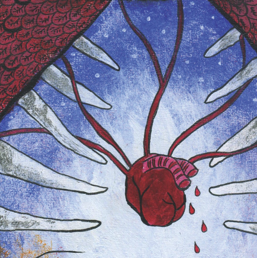Limited Edition Art Print - Nature's Sacred Heart Is Revealed (05 of 50)