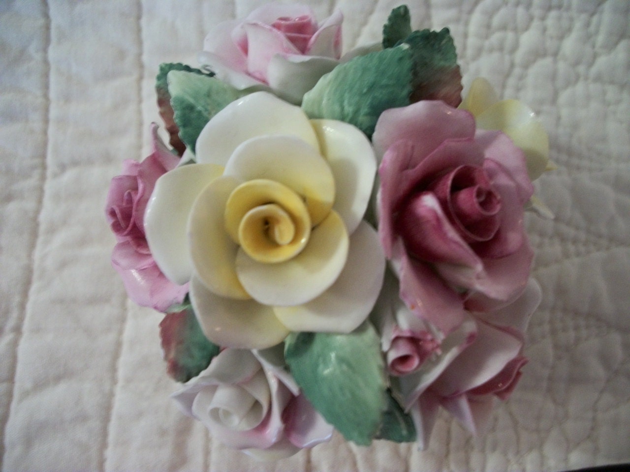 Vintage Royal Adderley England Bone China Rose Flowers