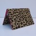 Fabric Passport Cover Case - Cheetah - Leopard Print