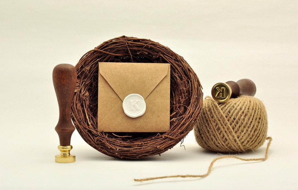 Wax Seal Stamp Set - Modern Design