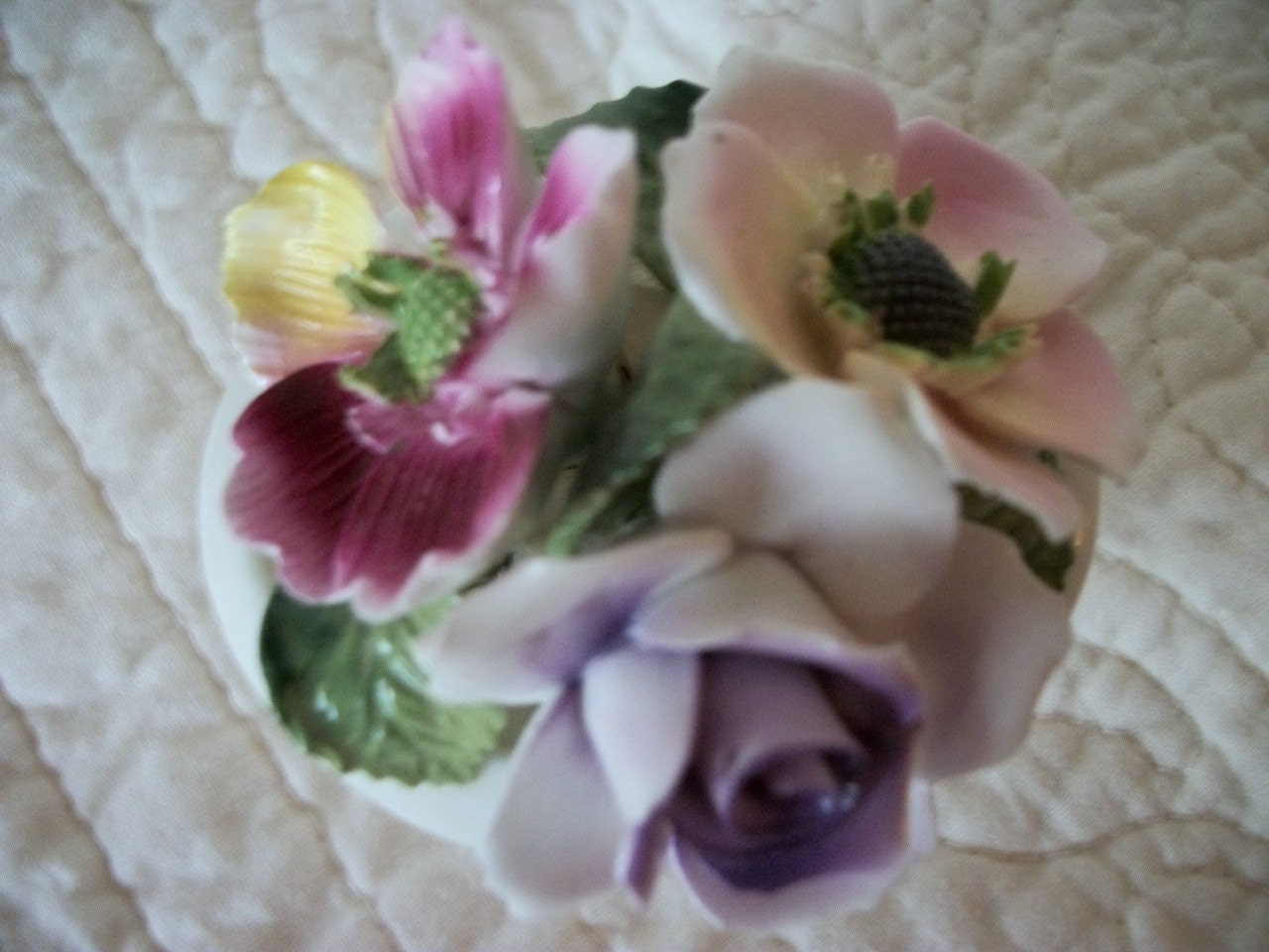 Vintage Aristocrat England Bone China Flowers