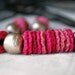 Necklace Earrings Set Crochet and Handmade Clay Beads