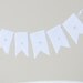 Lovely Day Cake Banner with Poms (Custom)