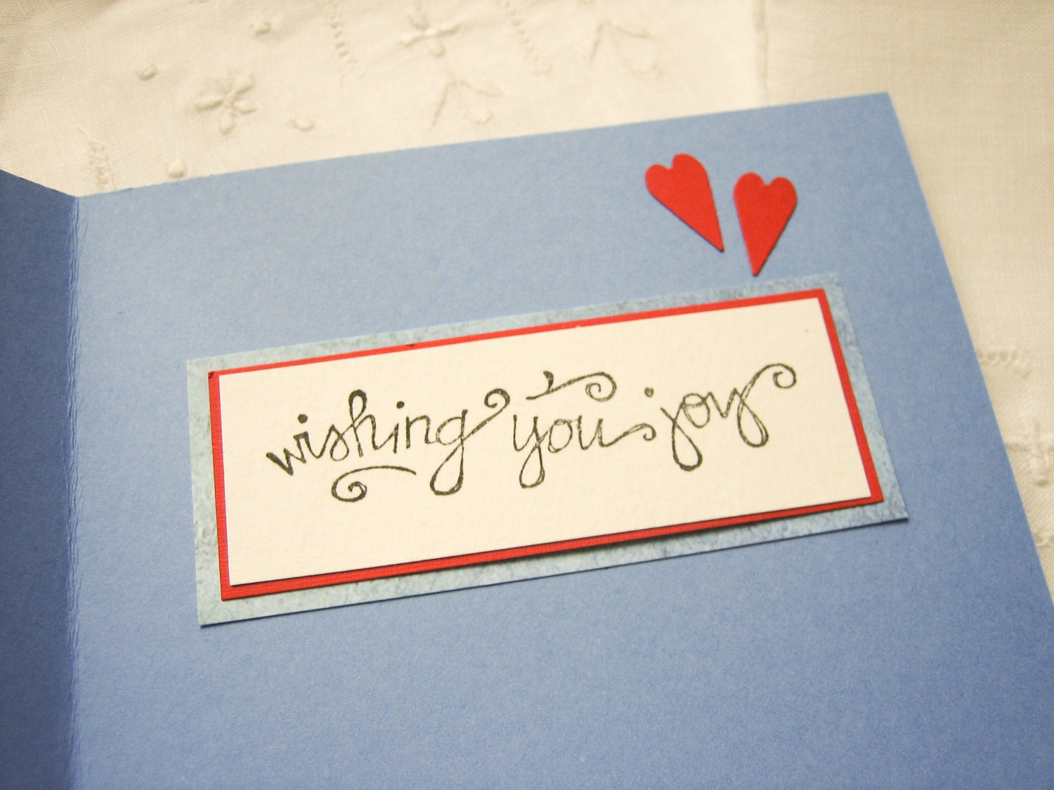 Art Nouveau Love Birds Wedding Card
