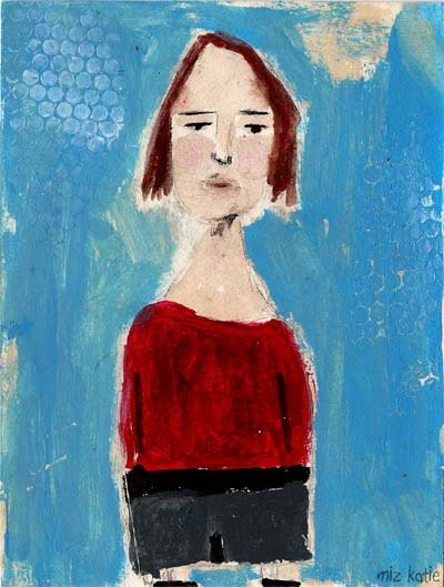 The Whistler - original painting on paper no 133