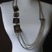 love is all you need-- tin type assemblage necklace