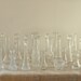 Vintage Glass Instant Collection - Wedding Decor - Set of 26