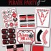 Pirate Party PRINTABLE DIY Custom FULL Birthday by Love The Day