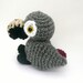 Amigurumi Parrot, Timneh African Gray