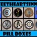 Giant Man Need a Happy Pill 1950's Kitsch Sweetheartsinner Stainless Steel Pill Box Case