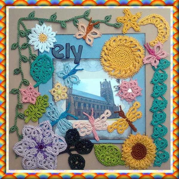 Scrapbooking with Crotat - Crochet Tatting pattern pdf