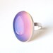 Large Oval Sterling Mood Ring