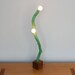 green branch table lamp