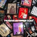 Pinup Redhead Paranoid Smoking Art Deco Flapper Painting Hollow Harlowesque Eyes Cigarette Case or ID card or Wallet