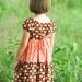 Peasant Dress In Breakfast At Tiffany's Fabric - Girls' Size 3-8