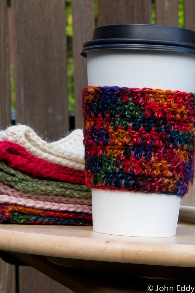 Handmade Coffee Sleeve (Multi-Color)