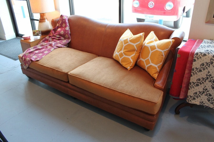 Leather Luxe Sofa
