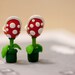 The original YOUCH Piranha Plant Earrings