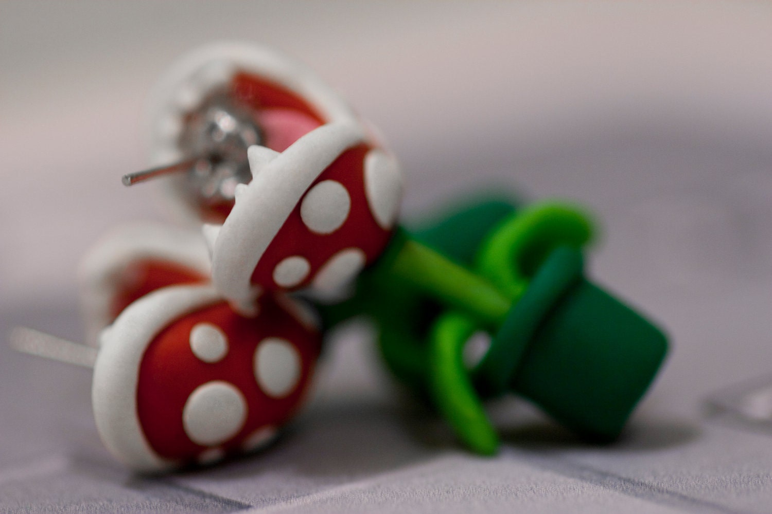 The original YOUCH Piranha Plant Earrings