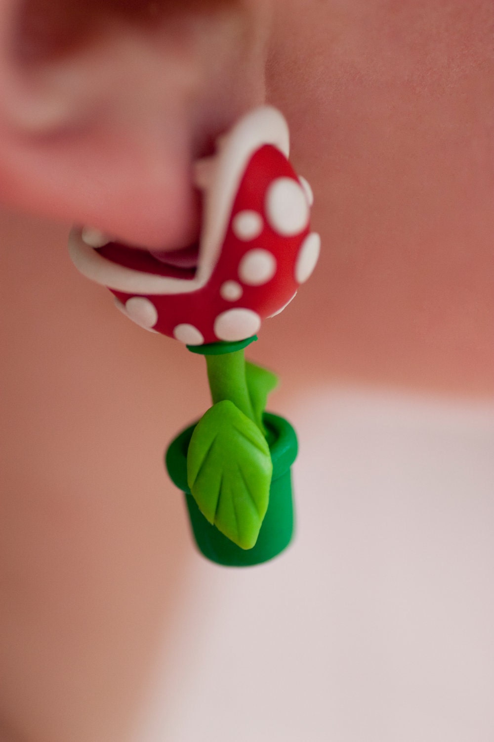 The original YOUCH Piranha Plant Earrings