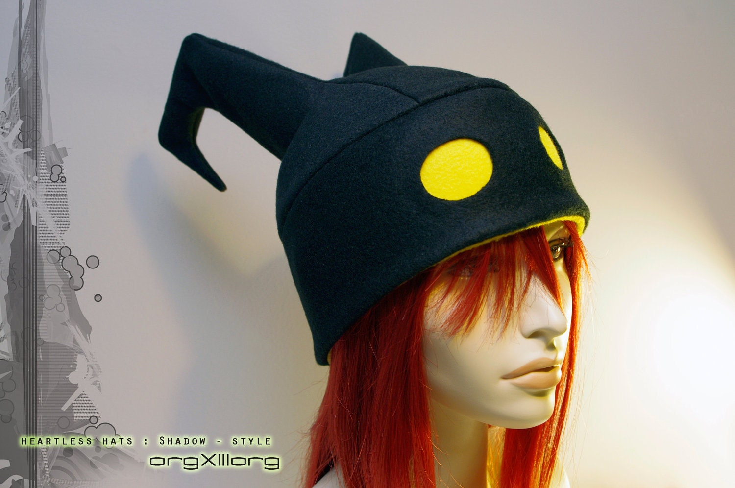 Kingdom Hearts Heartless Hat - original Shadow - cosplay hats by orgXIIIorg