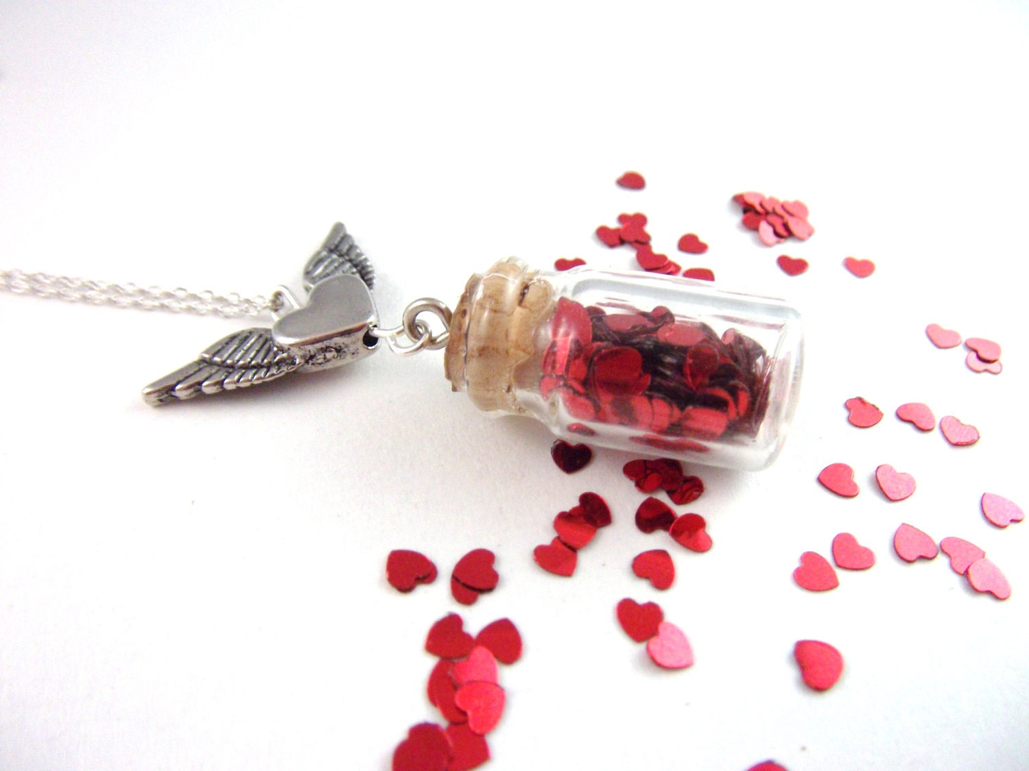 Cupids Bottle of Love Necklace