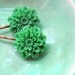 Pretty Mums Bobby Pins in Shamrock Green