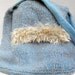 Hand Knitted Felted Tote Bags - Light Blue or Grey and White - Ready to Ship - Spring and Summer Accessory
