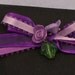 Clutch Purse Cell Phone Case  Purple Rose by KCDragonfly on Etsy