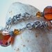 Chainmaille, Byzantine Weaved, Earrings in Sterling with Vintage Swarovski Crystals- Holiday Sale
