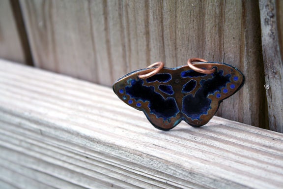 Blue Butterfly Pendant