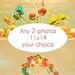 Discounted print set Any 2 11x14 photographs your choice - fairground photos - carnival rides - affordable wall art