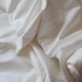 Yardage Vintage French White Damask Fabric Floral Scrolls Unused Would make Gorgeous Pillows Curtains