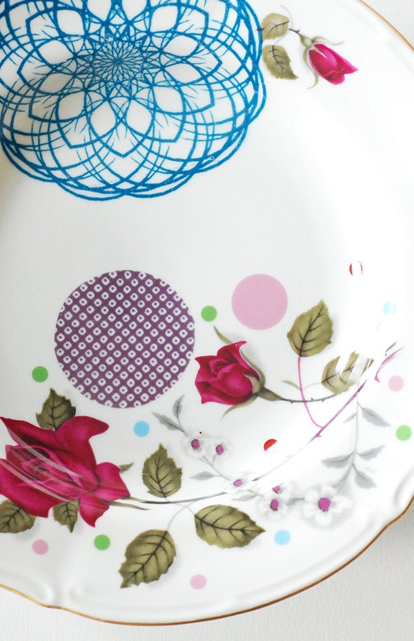 SALE The spirograph and dots plate