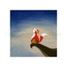 Singing With The Stars art print featuring a fox