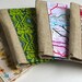 Linen Organizers for Stationery, Letters, Travel Document, Coupon Organizer  In Touch Clutch (tm) Save on 4