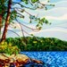 ACEO Magnet - View From Mazengah
