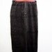 Vintage DKNY Corduroy Maxi Skirt in Earth Brown S