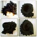 Womens Crochet Hat - Charcoal Gray Crochet Cloche Hat Wool Yarn - Winter Accessories - Winter Fashion - Flatters All Head Sizes