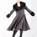 Dark grey woolen coat