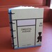 Upcycled Mini Journal - Monopoly - Oriental Avenue