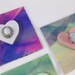 Set of Six Magnets - Buttons and Hearts