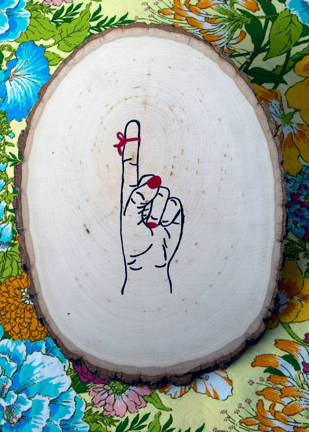 Don't Forget Me (Hand Painted) Wall Hanging