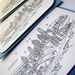 Melbourne, Australia - Asia/Pacific - City Skyline Series - Notecards (8)