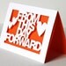 Papercut Celebration Greetings Card - From This Day Forward