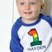1st Birthday Rainbow Shirt - You choose the SIZE and NAME